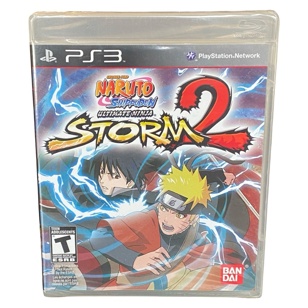Naruto Shippuden Ultimate Ninja Storm 2 PS3 PlayStation 3 Brand New Sealed